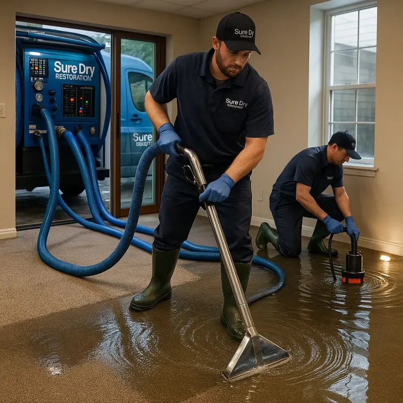Water Extraction and Removal process in Sterling, CO